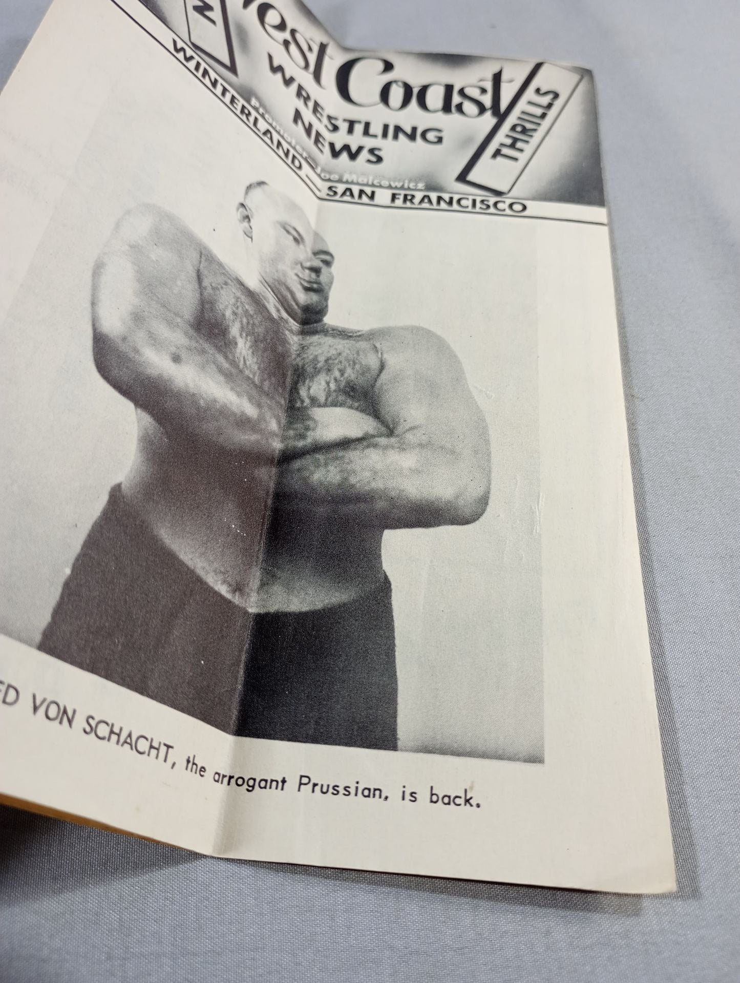 West Coast WRESTLING NEWS(1950.11.28)