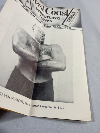 West Coast WRESTLING NEWS(1950.11.28)