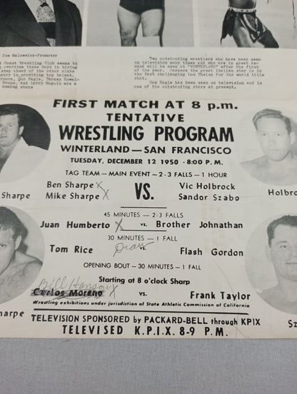 West Coast WRESTLING NEWS(1950.12.12)