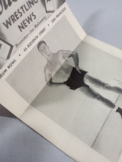 Coliseum WRESTLING NEWS(1948.2.10)