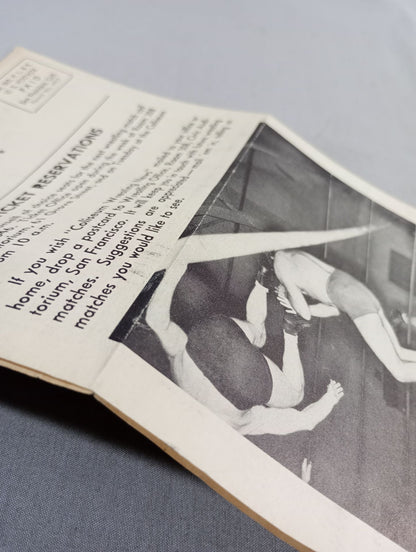 Coliseum WRESTLING NEWS(1948.2.10)