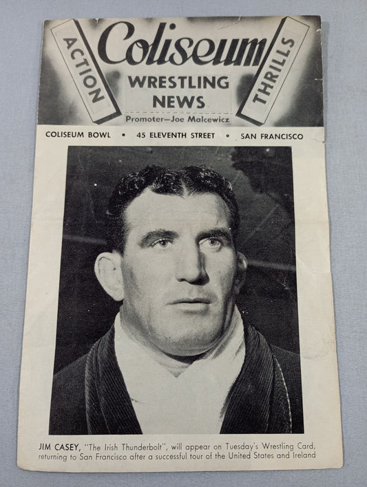 Coliseum WRESTLING NEWS(1948.2.17)