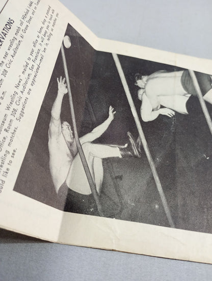 Coliseum WRESTLING NEWS(1948.2.17)