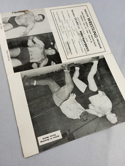 Coliseum WRESTLING NEWS(1949.7.19)