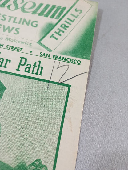 Coliseum WRESTLING NEWS(1949.3.15)