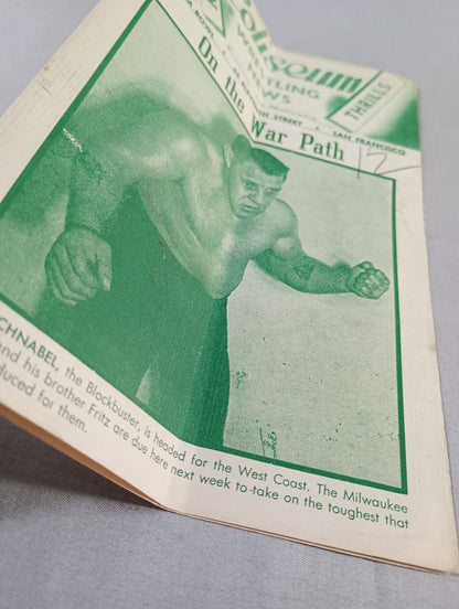 Coliseum WRESTLING NEWS(1949.3.15)