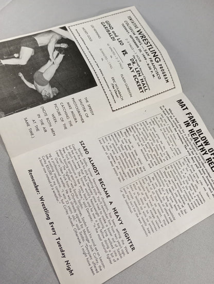 Coliseum WRESTLING NEWS(1949.9.20)