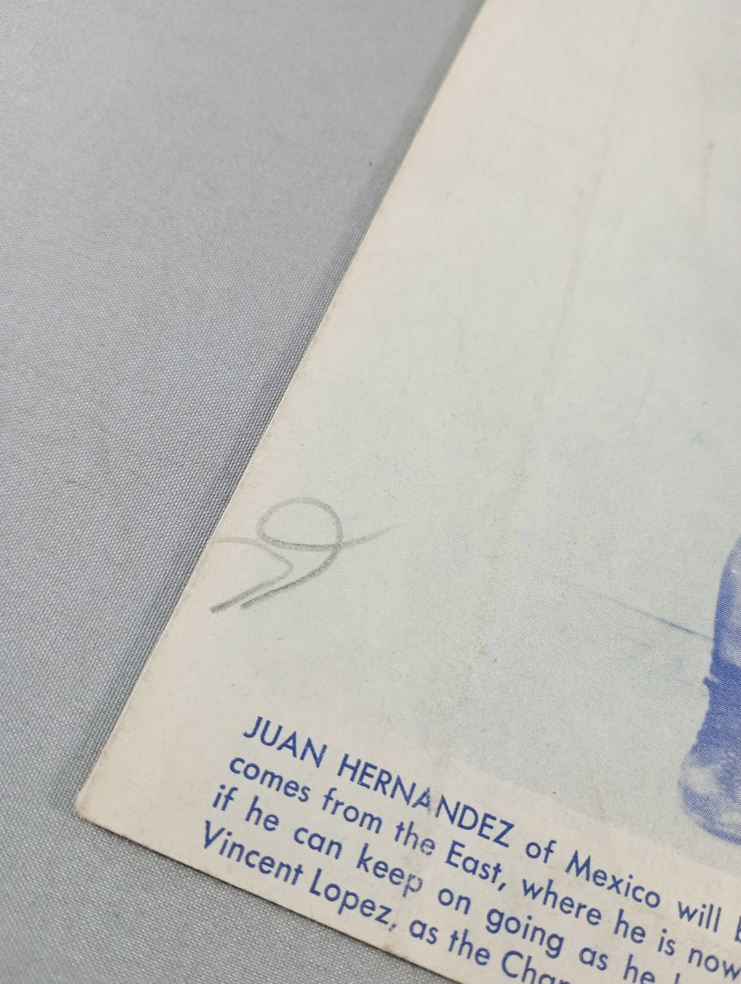 Coliseum WRESTLING NEWS(1949.1.25)