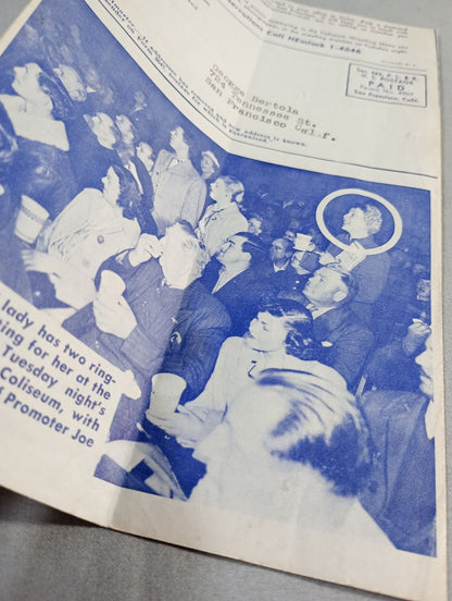 Coliseum WRESTLING NEWS(1949.1.25)