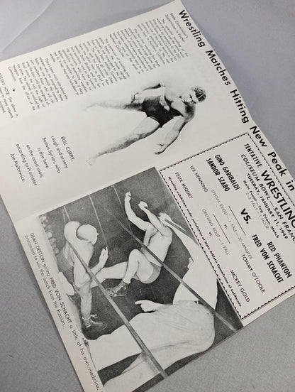 Coliseum WRESTLING NEWS(1949.1.11)