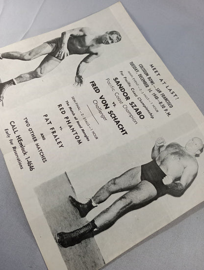 Coliseum WRESTLING NEWS(1948.12.14)