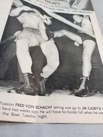 Coliseum WRESTLING NEWS(1948.12.14)