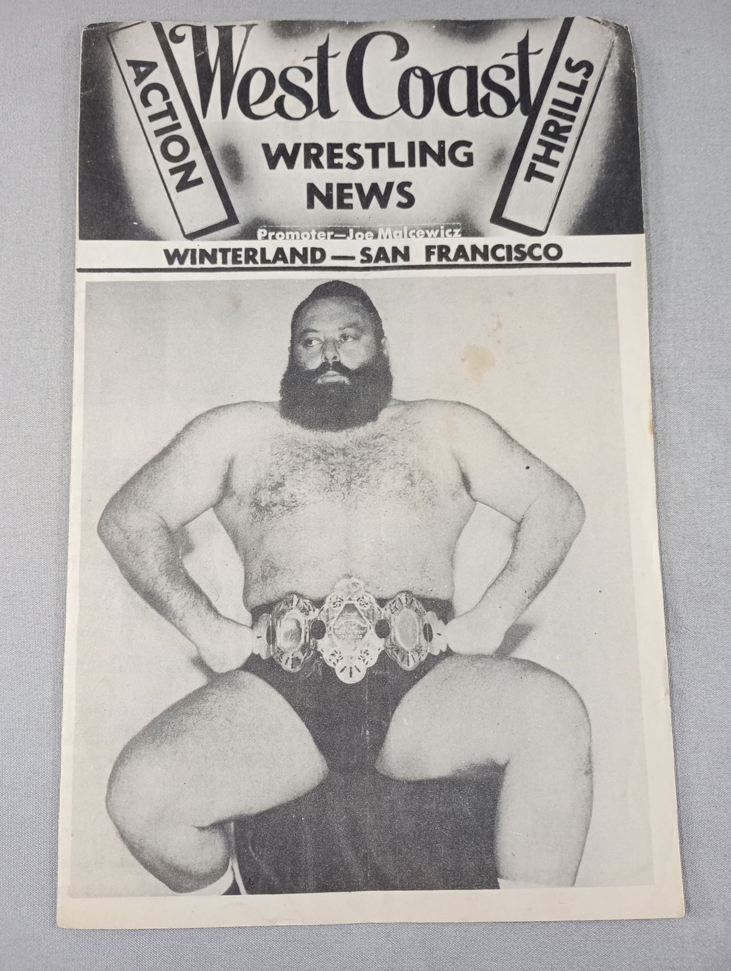 West Coast WRESTLING NEWS(1952.3.11)