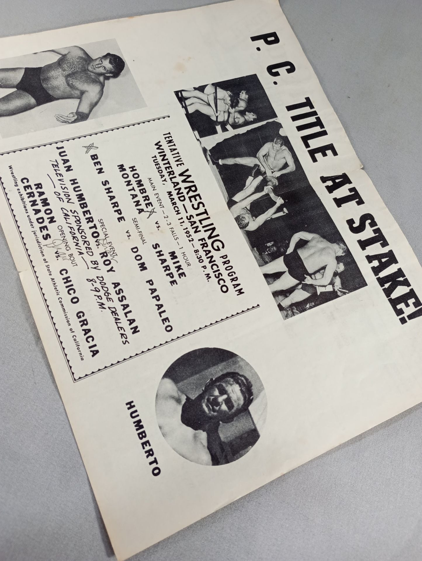 West Coast WRESTLING NEWS(1952.3.11)