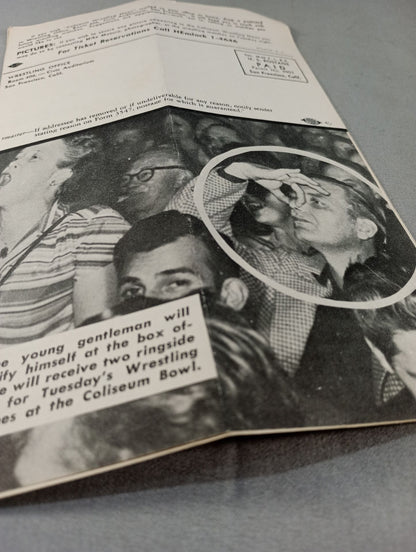 Coliseum WRESTLING NEWS(1949.11.8)