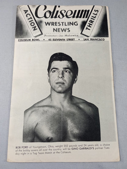 Coliseum WRESTLING NEWS(1949.5.10)