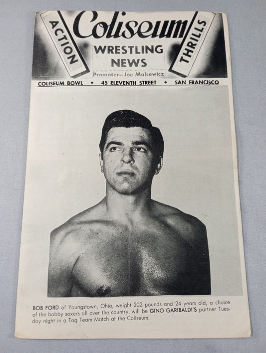 Coliseum WRESTLING NEWS(1949.5.10)