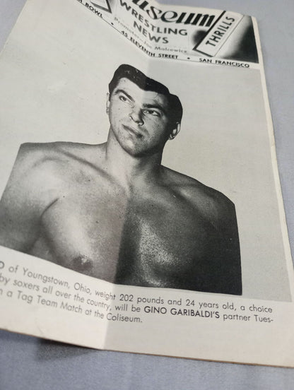 Coliseum WRESTLING NEWS(1949.5.10)