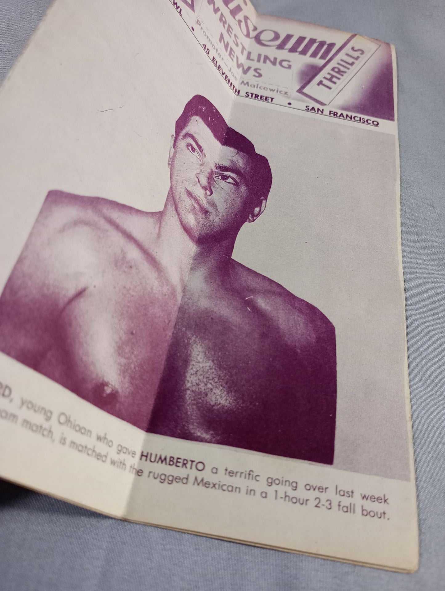 Coliseum WRESTLING NEWS(1949.5.17)