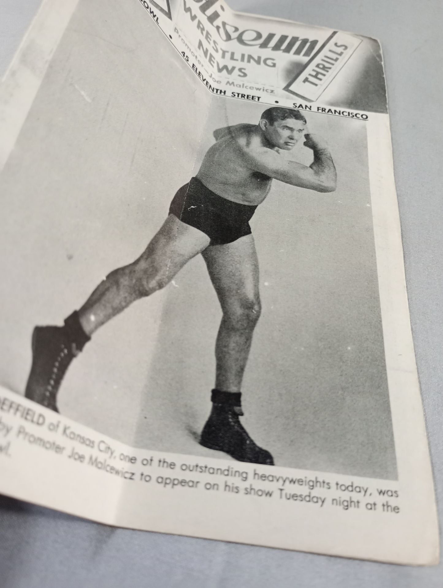Coliseum WRESTLING NEWS(1949.5.24)