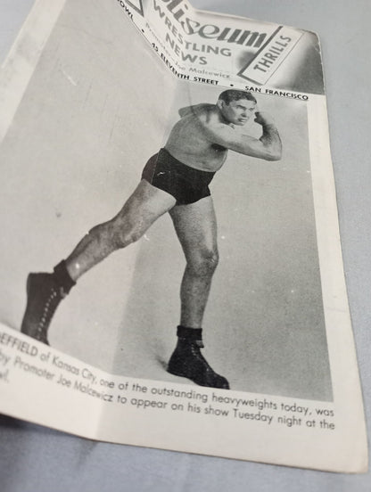 Coliseum WRESTLING NEWS(1949.5.24)