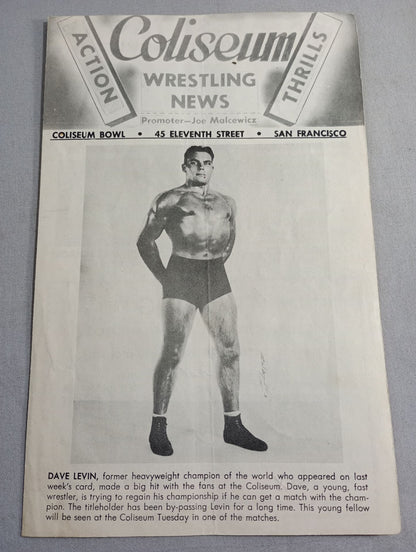 Coliseum Wrestling  NEWS(1948.10.26)