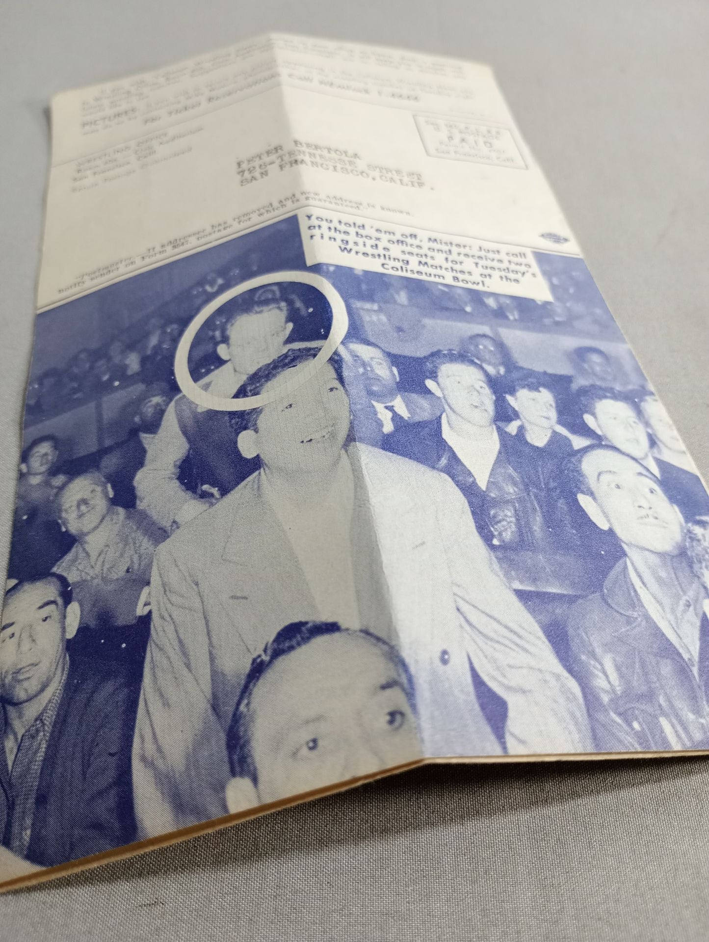 Coliseum WRESTLING NEWS(1948.11.30)