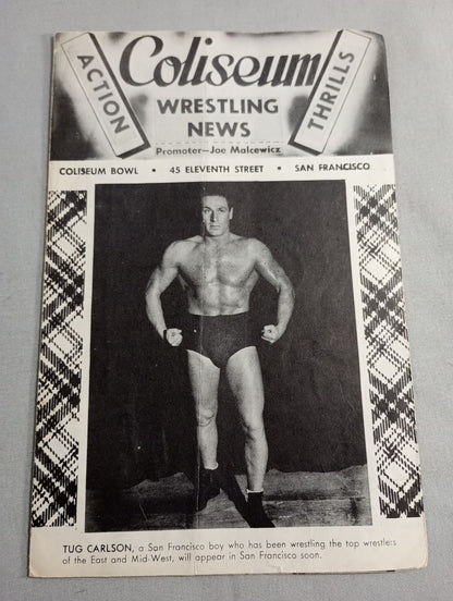 Coliseum WRESTLING NEWS(1948.5.4)
