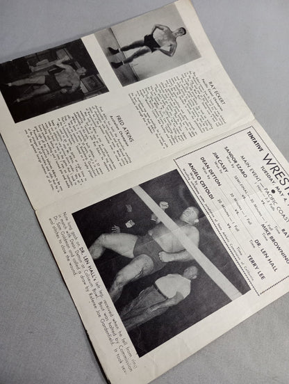 Coliseum WRESTLING NEWS(1948.5.4)