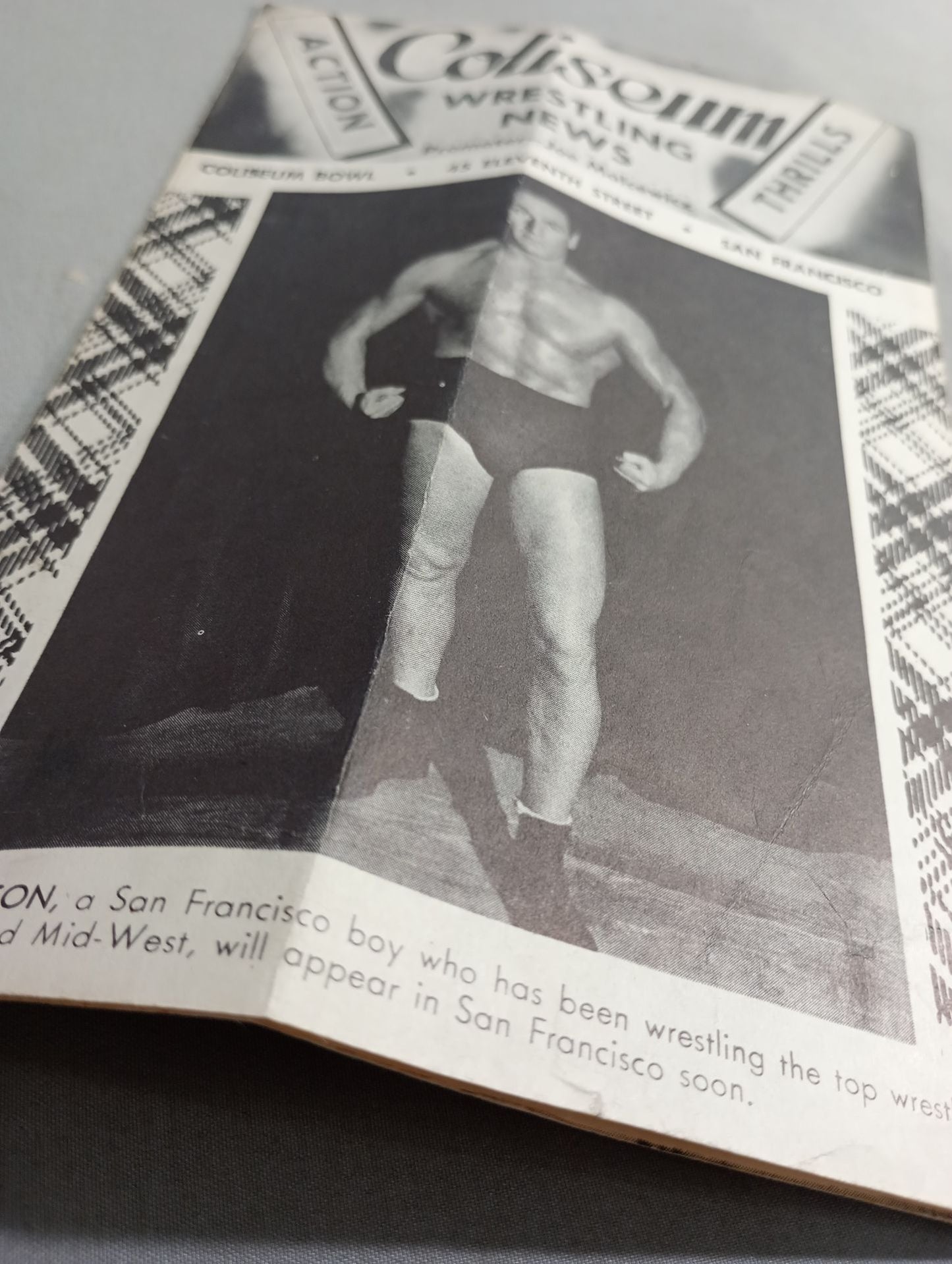 Coliseum WRESTLING NEWS(1948.5.4)