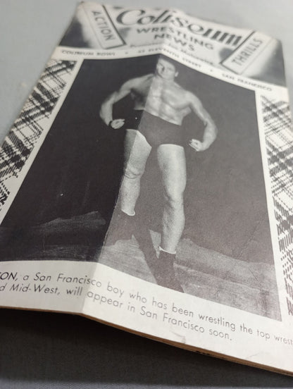 Coliseum WRESTLING NEWS(1948.5.4)