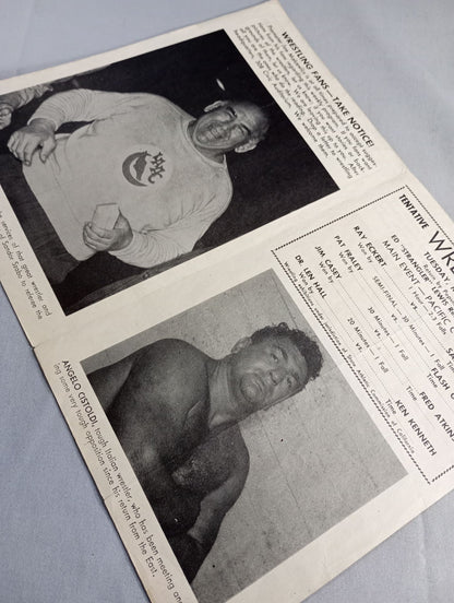 Coliseum WRESTLING NEWS(1948.5.11)