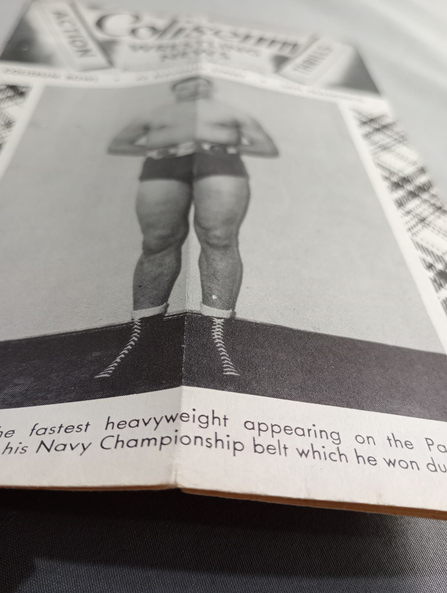 Coliseum WRESTLING NEWS(1948.5.11)