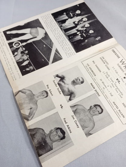 Coliseum WRESTLING NEWS(1948.3.30)