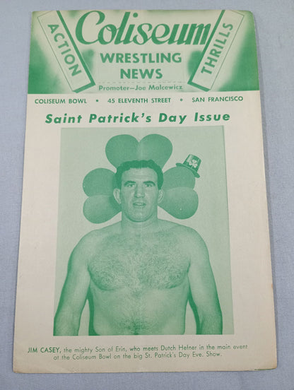 Coliseum WRESTLING NEWS(1948.3.16)