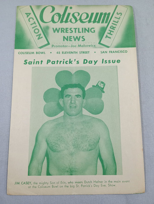 Coliseum WRESTLING NEWS(1948.3.16)