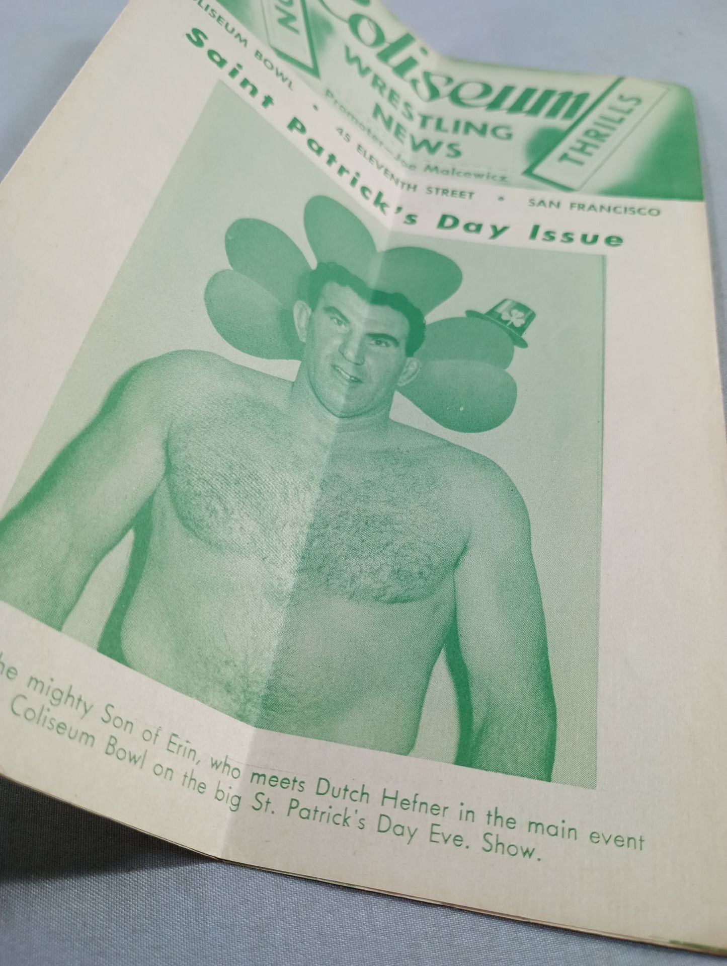 Coliseum WRESTLING NEWS(1948.3.16)