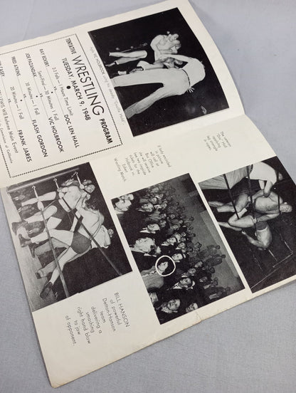 Coliseum WRESTLING NEWS(1948.3.9)