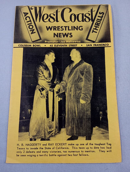 West Coast WRESTLING NEWS(1950.4.4)