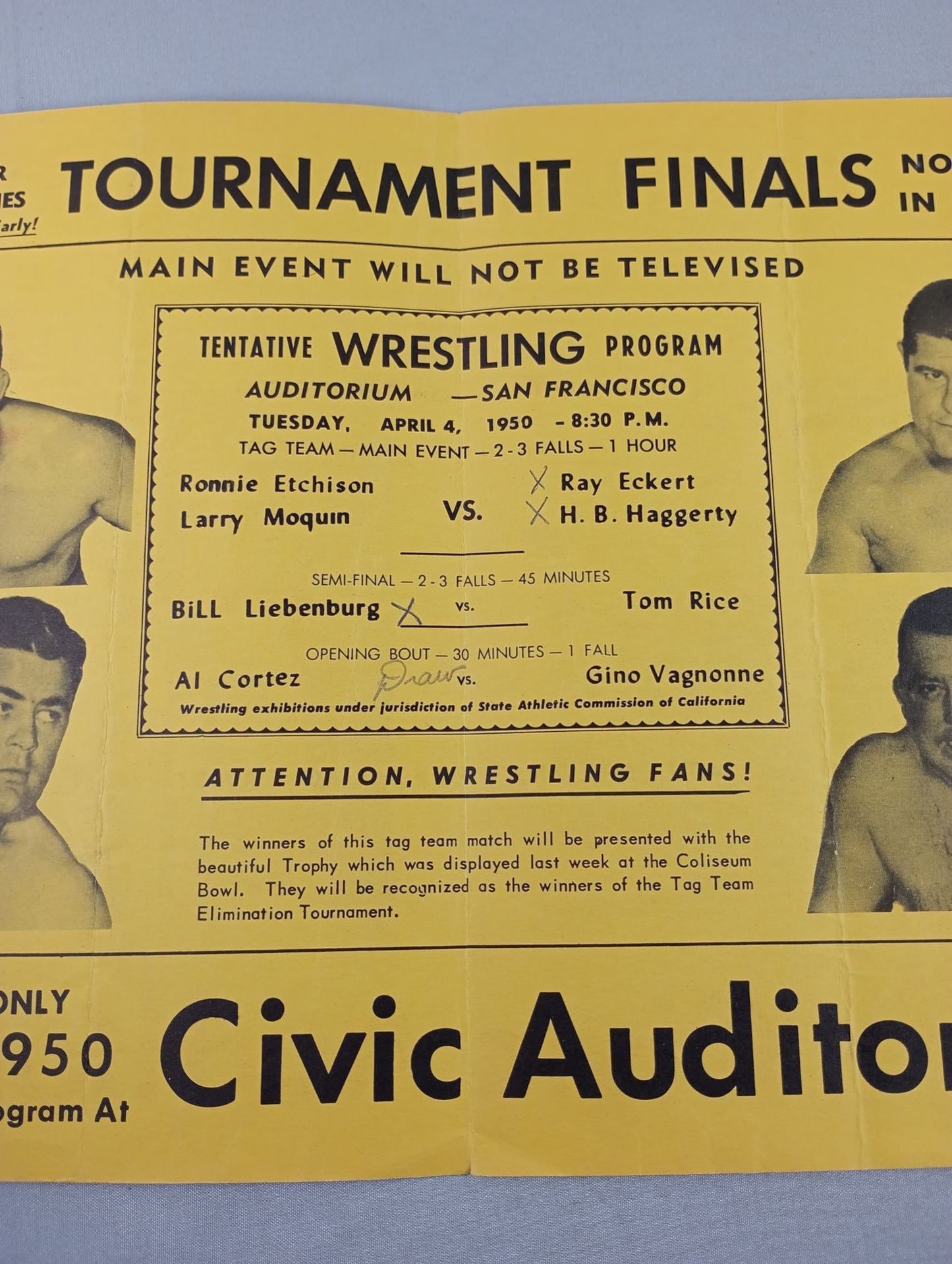 West Coast WRESTLING NEWS(1950.4.4)