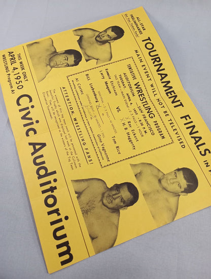 West Coast WRESTLING NEWS(1950.4.4)