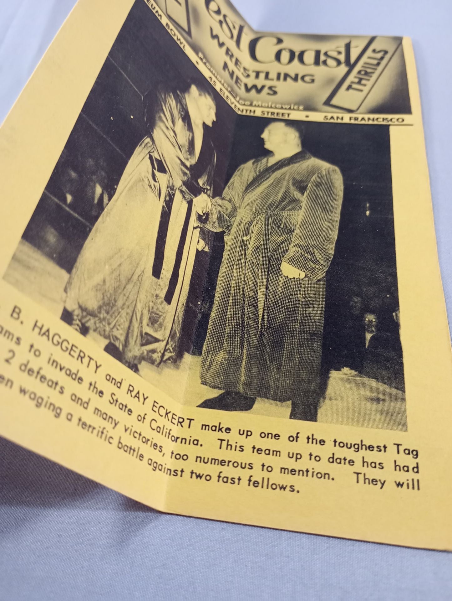 West Coast WRESTLING NEWS(1950.4.4)