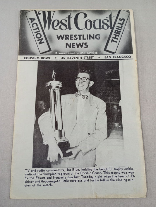 West Coast WRESTLING NEWS(1950.4.11)
