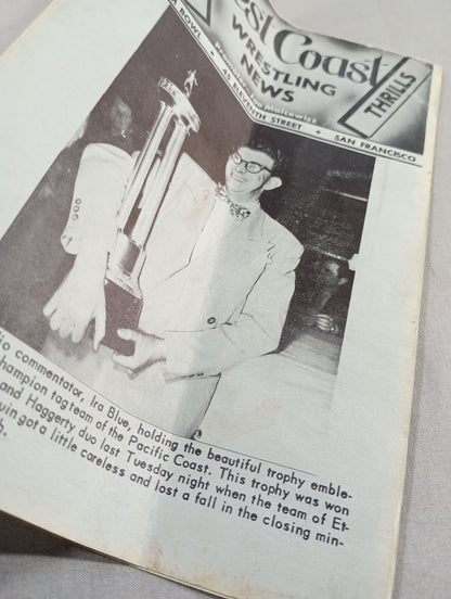 West Coast Wrestling  News (April 11, 1950)