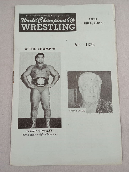 ★ペドロ・モラレスvsフレッド・ブラス WWWF戦★ WWWF Wold Championship WRESTLING N