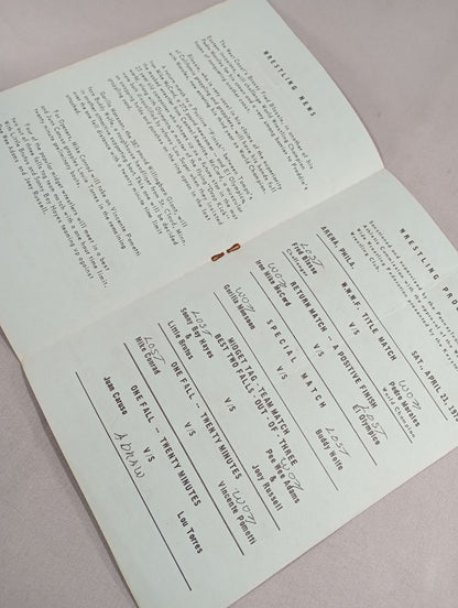 ★ペドロ・モラレスvsフレッド・ブラス WWWF戦★ WWWF Wold Championship WRESTLING N