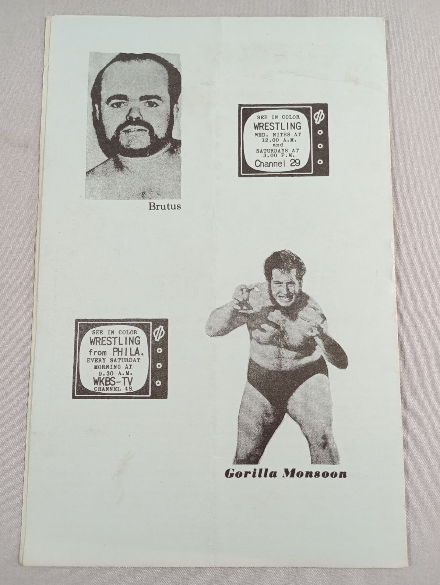 ★ペドロ・モラレスvsフレッド・ブラス WWWF戦★ WWWF Wold Championship WRESTLING N