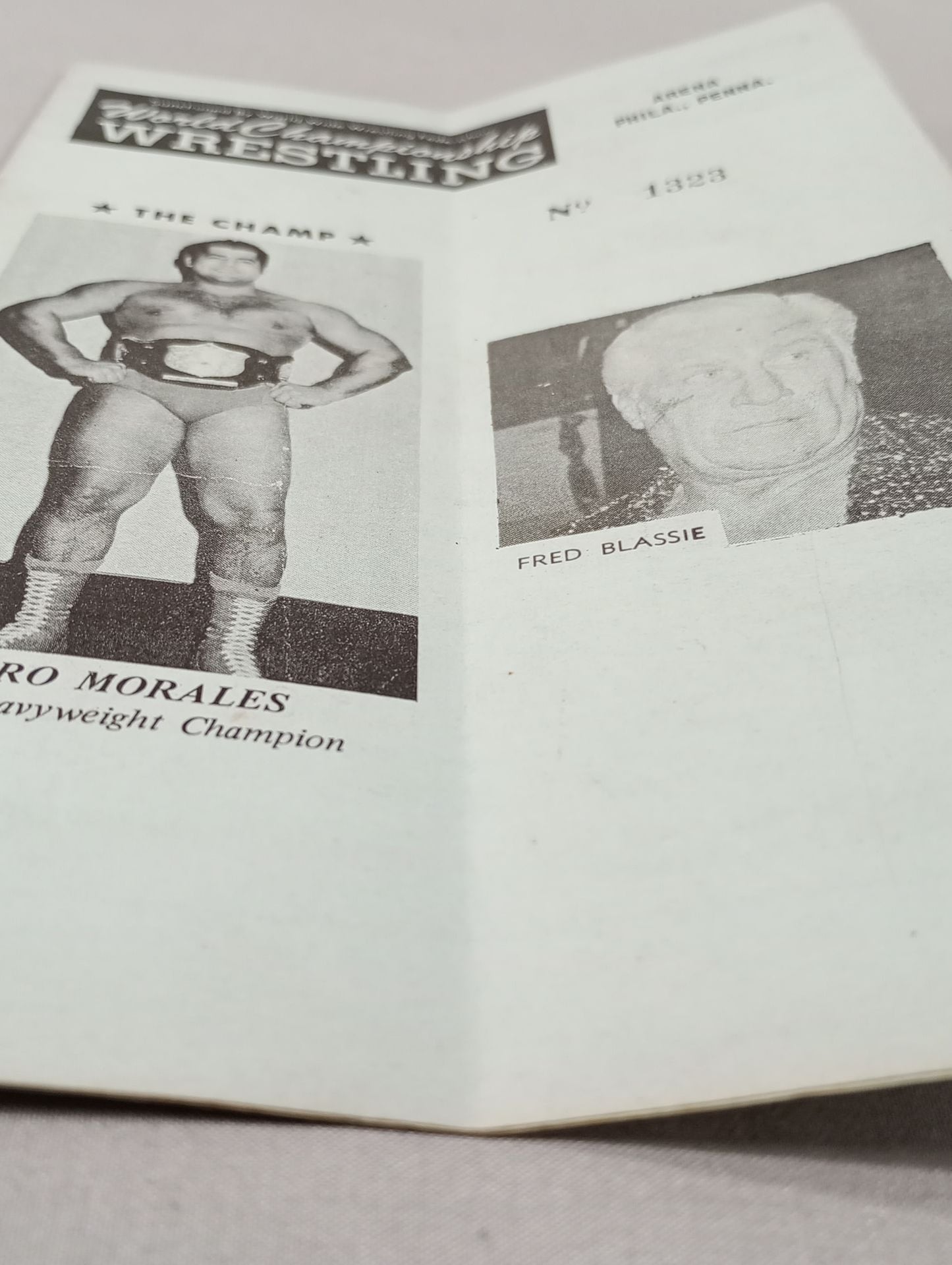 ★ペドロ・モラレスvsフレッド・ブラス WWWF戦★ WWWF Wold Championship WRESTLING N