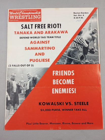 WWWF Wold Championship WRESTLING(1969.10.4)