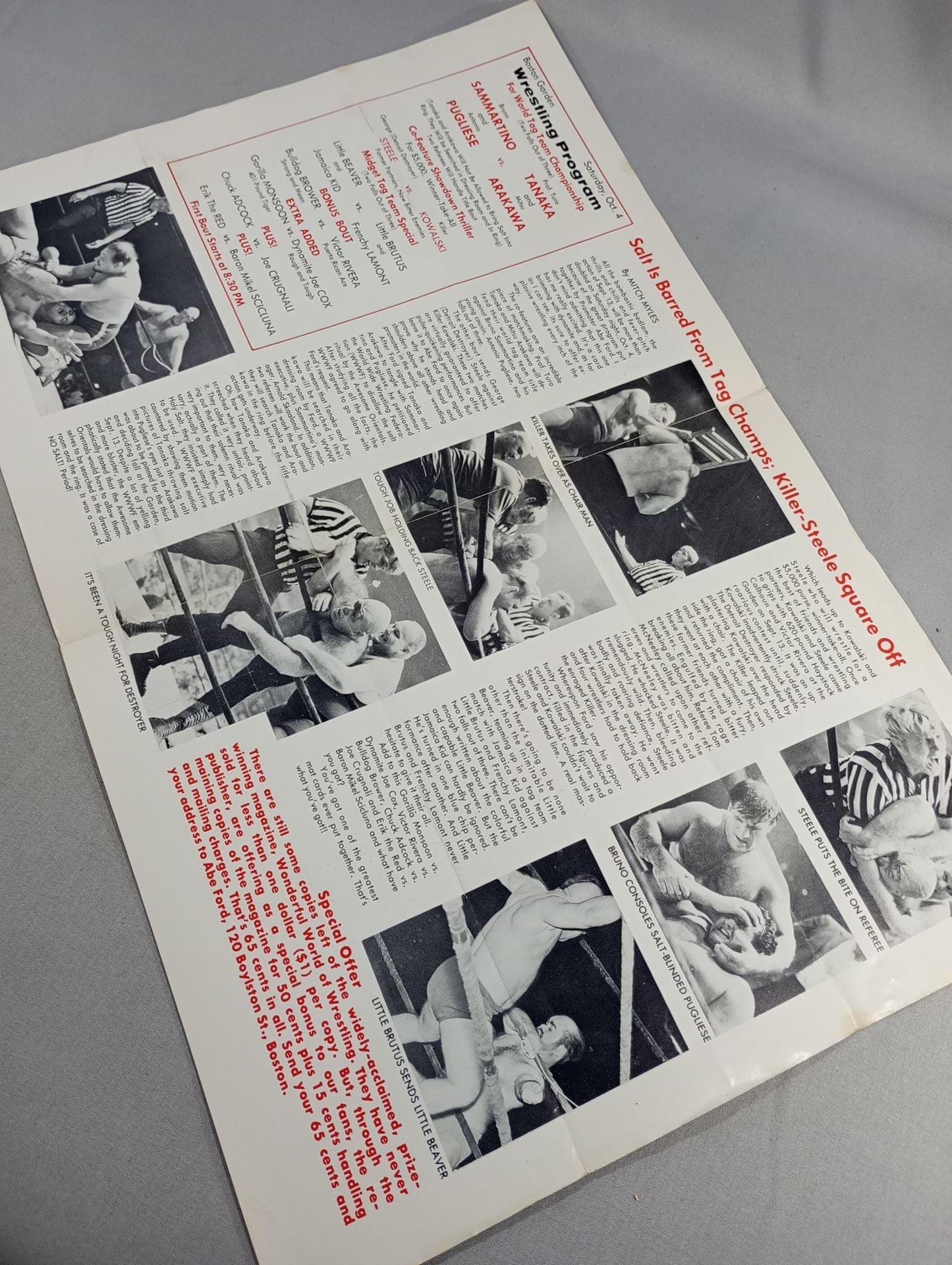 WWWF Wold Championship WRESTLING(1969.10.4)